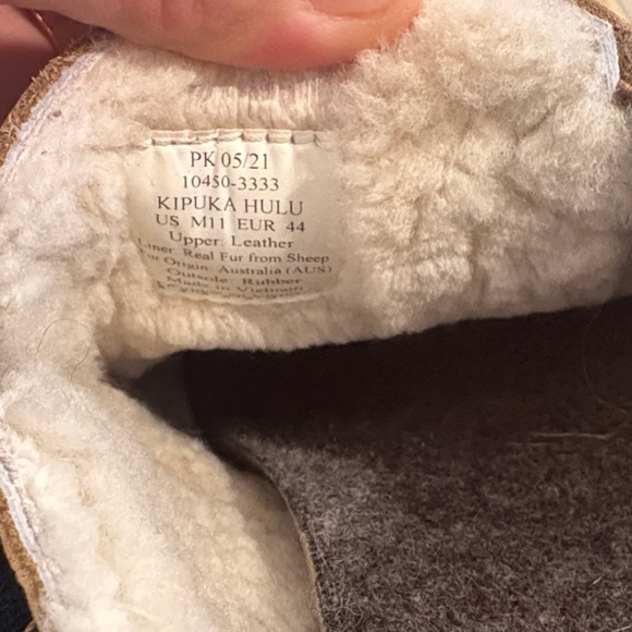 OluKai Men's Brown Slippers - Picture 3 of 6